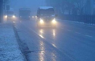 Yozgat’ta yoğun sis etkili oldu