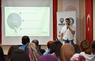 Yurt kalkan öğrencilere sıfır atık eğitimi