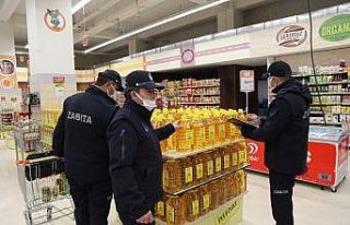 Zabıtadan marketlere fiyat denetimi