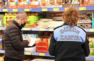 Zincir marketlerde denetim