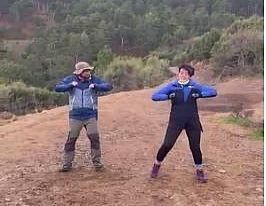 Zirvede ‘Zumbalı’ kutlama
