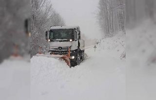 Zonguldak’ta 168 köy yolu ulaşıma kapalı