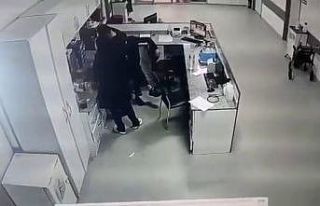 Zonguldak’ta acil servisteki patlama anı kamerada