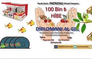 100 bin TL hibe destekli projede son başvuru 28 Şubat