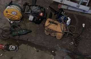 10 bin lira değerinde inşaat malzemesi çalan şüpheli...