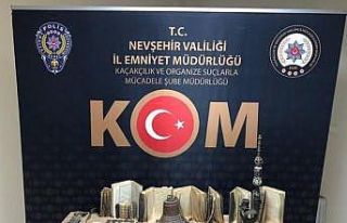 146 parça tarihi obje ele geçirildi