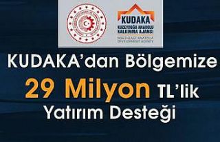 18 projeye 29 milyon TL destek
