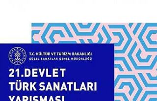 21. Devlet Türk Sanatları Yarışması başlıyor
