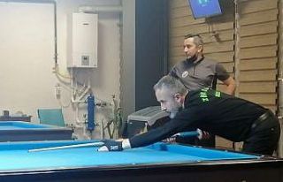 3 bant bilardo turnuvası sona erdi