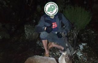 4 yaban keçisi vuran 6 kişiye para cezası kesildi