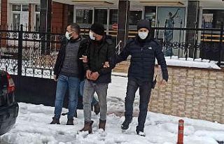 4 yıl 2 ay hapis cezası bulunan şahıs cezaevine...