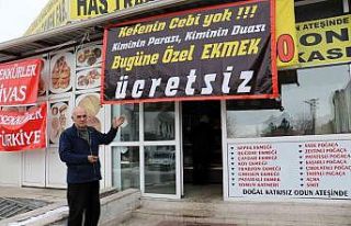 5 bin ekmek ücretsiz olarak dağıtılıyor