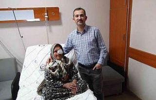 6 çocuklu 15 torun sahibi 97 yaşındaki Fadime nine...