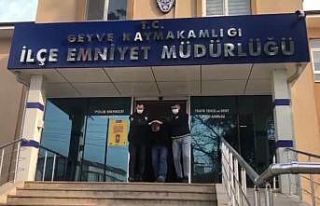 7 farklı yerde hırsızlık yapan şüpheli polis...
