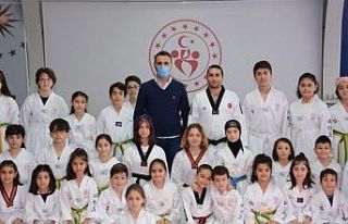 90 Sporcunun kuşağı renk değiştirdi