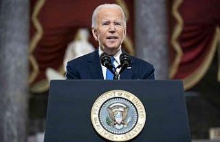 ABD Başkanı Biden, kanlı Kongre baskının yıl...