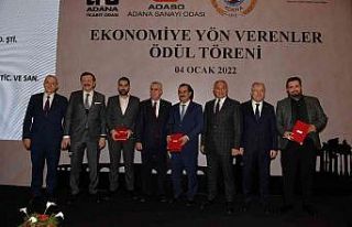 Adana’da "Ekonomiye Yön Verenler Ödül Töreni"