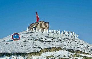 Ağrı’da dondurucu soğuklar yerini kar yağışına...