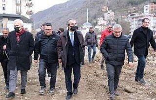 AK Parti Giresun Milletvekili Aydın Dereli’de incelemelerde...