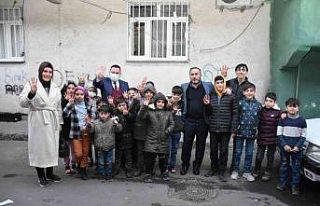 AK Partili Beyoğlu ve Aydın, Bağlar sokaklarında...