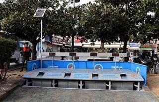 Akıllı konteyner Kale Kapısı’nda