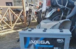 Akü hırsızlığı zanlısı yakalandı