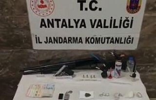 Alanya’da uyuşturucu tacirine operasyon