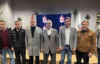 Albayrak ve Hacıkerimoğlu TSYD Trabzon Şubesini...