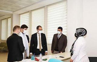 Altıntaş ilçe sağlık hizmetleri yerinde değerlendirildi
