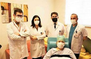 Ambulans helikopterle kurtarılan anne ve bebeği...