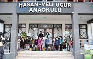 Anaokulu minikleri biriktirdi meslek liseliler dönüştürdü