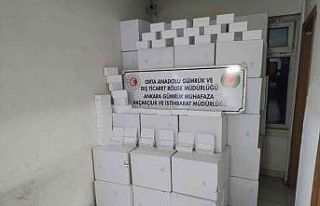 Ankara’da 5 ton 935 kilogram tütün ve 823 bin...