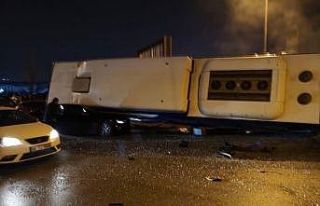 Ankara’da İstanbul yolu Batıkent girişinde, karşı...