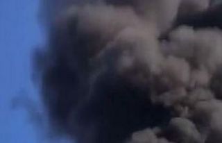 Antalya’da hurdalık yangını