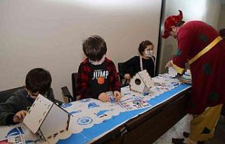 Ara tatil keyfi, sanat ve eğlence atölyelerinde...