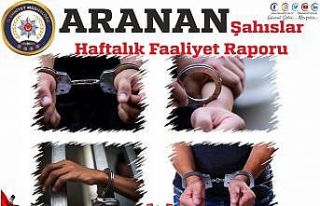 Arama kararı bulunan 9 kişi yakalandı