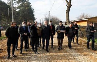 Arazi yolları konfora kavuşuyor
