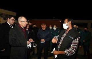 Artvin Valisi Doruk, Sarp Sınır Kapısındaki gümrük...