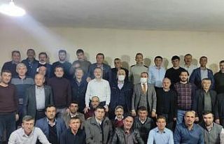 Aslanapa’da muhtarlara gerçekleştirilen çalışmalar...