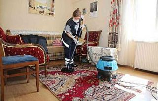Atakum’da 6 ayda 95 haneye 665 defa destek