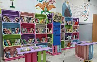 Atıklar kütüphanelerde hayat buldu