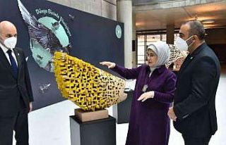 ’Atıktan Sanata’ projesinde Prof. Rahmi Atalay’ın...