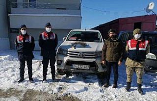 Avcı belgesi olamayan bir kişi avladı tavşanla...
