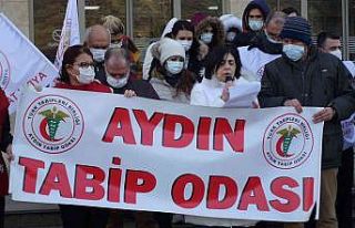 Aydın Tabip Odası’ndan beyaz nöbet eylemi