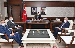 Aydın Ticaret Borsası, Vali Aksoy’u fuara davet...