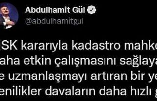 Bakan Gül: "İnsan Hakları Eylem Planımızda...