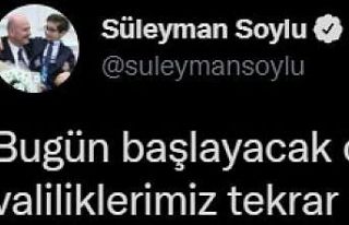 Bakan Soylu: “Kar yağışı ile ilgili tüm valiliklerimiz...