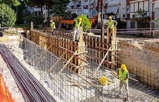 Balçova’da taşkın riskini bitirecek projede sona...