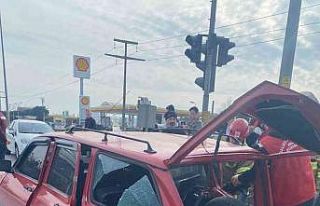 Bandırma’da trafik kazası bir kişi yaralandı