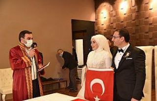 Başiskele’de 896 çift dünya evine girdi